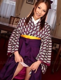 Nasty kimono lady Himeki Kaede